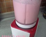 豆乳いちごヨーグルトドリングで体内美人作り方1写真