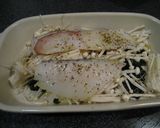 甘塩タラのレンジ蒸し作り方1写真