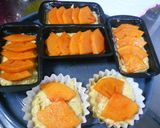*柿のミニパウンド*ホットケーキミックス作り方7写真