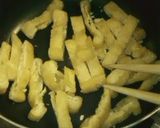 香ばしい´Д｀焼き油揚げと白菜の味噌汁作り方2写真