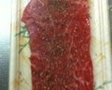 風邪ダウン息子の為・滋養強壮ステーキ作り方4写真