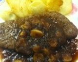 風邪ダウン息子の為・滋養強壮ステーキ作り方9写真