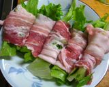 激旨♪お手軽な薄切り豚バラのレタス巻♪作り方5写真