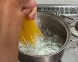 サイゼ再現!キノコとほうれん草のクリームパスタ♪作り方4写真