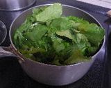 大根の葉と油揚げの煮びたし作り方1写真