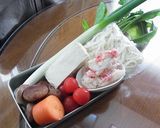 サンラータンうどん作り方1写真