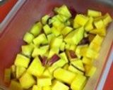 バター無しヘルシー豆乳サツマイモ食パン作り方1写真