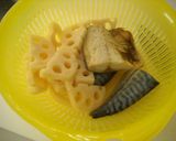 量増しレシピ✿サバと蓮根のごま味噌炒め作り方3写真