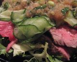 *ローストビーフ用肉で牛のたたき*作り方11写真