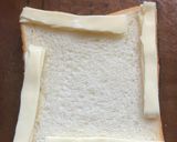 卵とスライスチーズのマヨ少な目トースト作り方3写真
