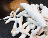 コリコリキノコの甘辛煮作り方1写真