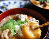 野菜を食べよ【南瓜団子の団子汁】癒し系♪作り方11写真