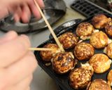 薬膳・長芋入り、トロットロたこ焼き作り方16写真