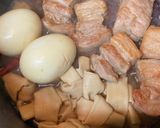 中国料理アレンジ！豆腐皮結と豚バラ甘辛煮作り方5写真