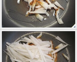 簡単ご飯のおとも 〇大根とちくわ◎炒め煮作り方2写真