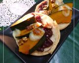 南瓜と粒あんのチーズトースト作り方6写真
