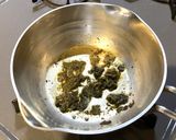 柿の生葉茶の出し殻で作った佃煮作り方3写真