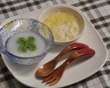 離乳食★中期★ご飯から作る　簡単7倍粥作り方15写真