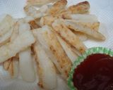 ぬるぬるしない長いもフライドポテト作り方4写真