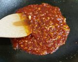 ナムプリックパオ＆四川豆板醤でエビチリ作り方6写真