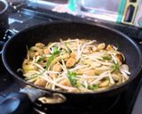 鶏むね肉の卵あんかけもやし炒め作り方3写真