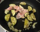 バジルたっぷりトマトとナスのスパゲティ作り方1写真