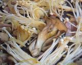 ☆きのこパスタ☆カルボナーラ風作り方5写真