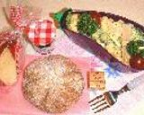 マカロニサラダのお弁当　●for女子高生作り方8写真