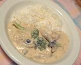 トリの豆乳クリーム煮作り方5写真