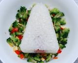 おにぎり型deクリスマスツリーちらし寿司作り方10写真