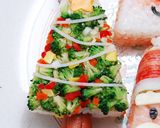 おにぎり型deクリスマスツリーちらし寿司作り方12写真