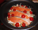うちの鮭の蒸し焼き　>゜)))彡作り方3写真