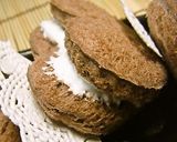 ふんわり食パンチョコでハ～トサンド☆作り方6写真