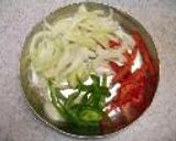 お弁当☆野菜いっぱい豚薄切り肉弁当作り方1写真
