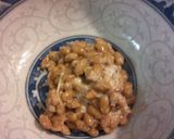 酒の肴に☆納豆とイカのなめ茸あえ作り方1写真