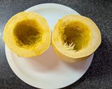 【覚え書】電子レンジで金糸瓜の下ごしらえ作り方4写真