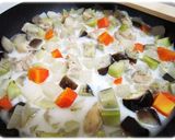 コロコロ野菜のミルクスープ作り方5写真