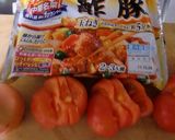 中華名菜トマト入りの酢豚です作り方1写真