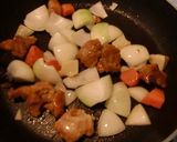 中華名菜トマト入りの酢豚です作り方2写真