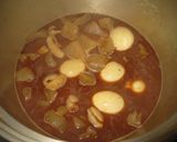 ★煮込んでおいしい★もつのどて煮★作り方4写真