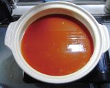 〆がおいしい、簡単サッパリ、トマト鍋作り方3写真