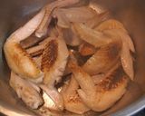 手羽先と大根の煮物☆作り方1写真