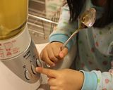 クリスマスに♪丸ごとかぼちゃスープ作り方7写真
