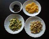 柿、アボカド、薩摩芋のヨーグルトサラダ作り方1写真