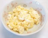 なめ茸の洋風チャーハン作り方1写真