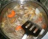 具沢山！食べる豚汁作り方6写真