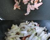 白菜とベーコンのクリーミィ♡パスタ♫作り方5写真