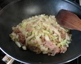 白菜とベーコンのクリーミィ♡パスタ♫作り方6写真