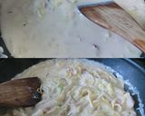 白菜とベーコンのクリーミィ♡パスタ♫作り方7写真