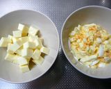 海苔パン チーズと卵作り方2写真